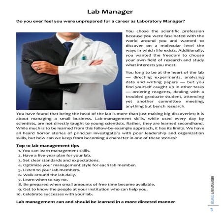 Lab Manager