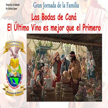 La boda de cana de galilea