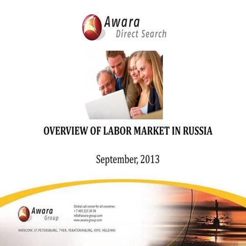 Labor Market and Salary Survey in Russia