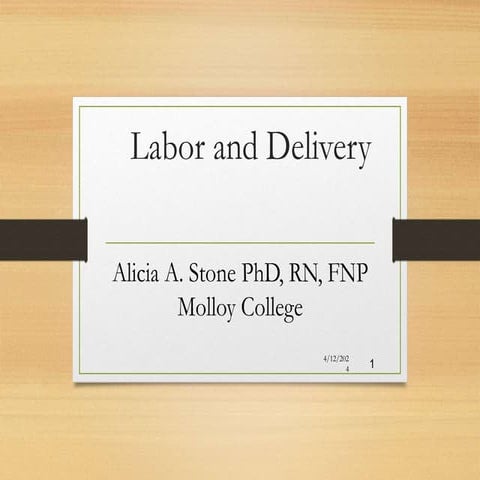 4 Stages of Labor | PPT