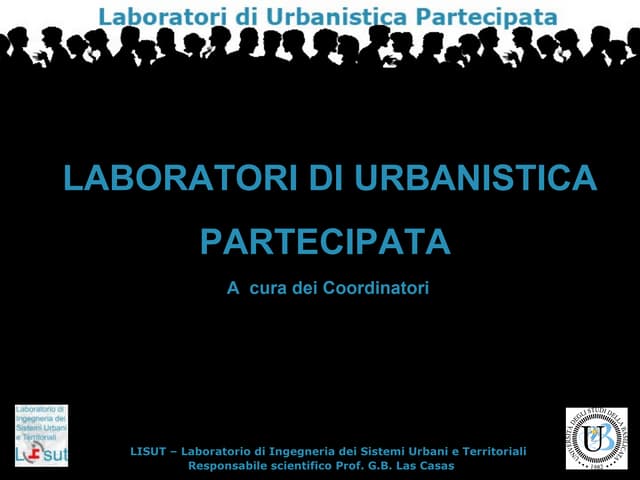 Laboratori Urbanistica Partecipata Potenza - Secondo incontro