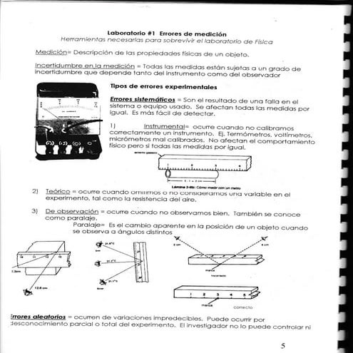 Laboratorio 1 errores en la medicion