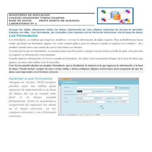 Qué es un formulario | DOCX