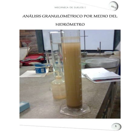 Laboratorio de analisis hidrometrico