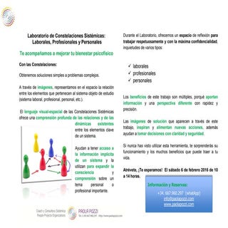 Laboratorio de constelaciones siste...