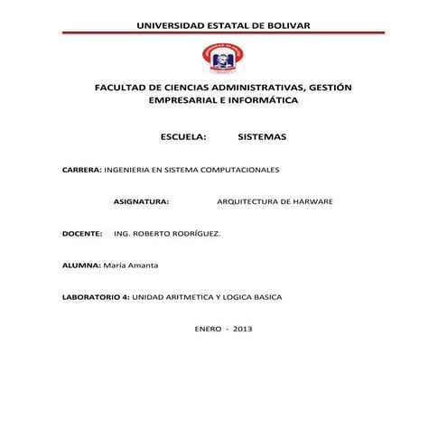 Laboratorio n 4 arquitectura de hardware