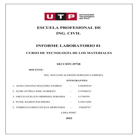 Laboratorio 1 Análisis Granulométrico