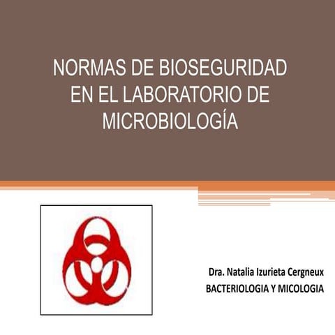 Laboratorio no. 1  bioseguridad