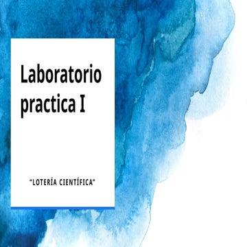 Laboratorio practica I.pptx eswfsef efsfes | PPTX