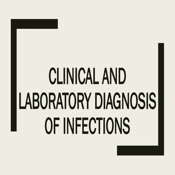 Laboratory and clinical diagnosis of infections.pptx