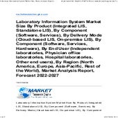 Laboratory Information System Market.pdf