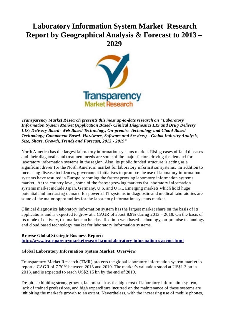 Laboratory Information System Market Research Report By Geographical