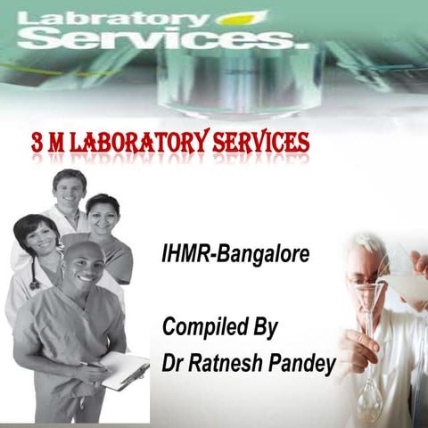 Laboratory services in hospital by ihmr b