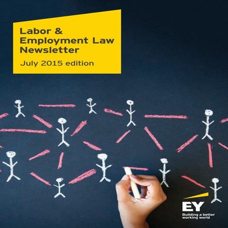EY Labor & Employment law newsletter   July 2015 edition 