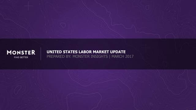 Labor market update (March 2017)