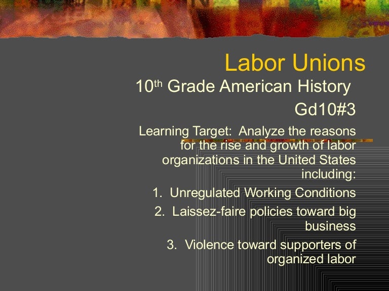 Labor Unions