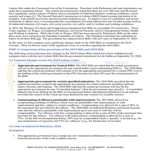 Labour code 2020 in details: Explanation 