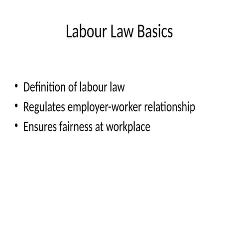 Labour_Law_Sample_2.pptx in. india for the | PPTX