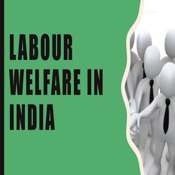 Labour welfare 