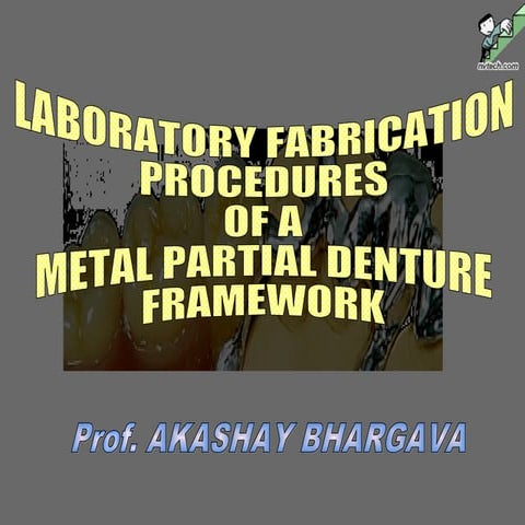 Lab procedures/ dental education in india