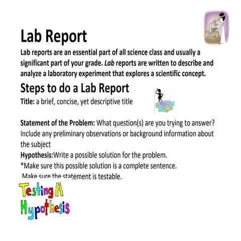 Lab report