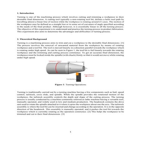 Lab report 1   turning