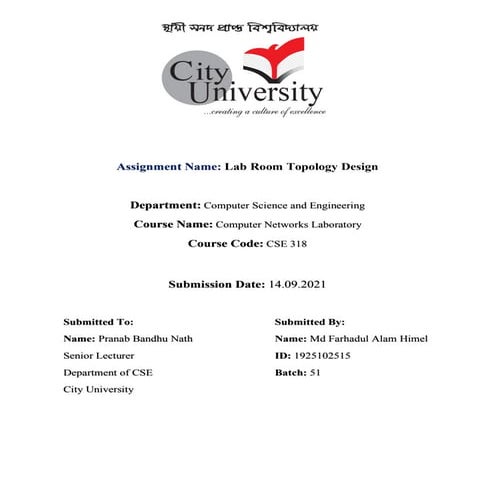Lab room topology design