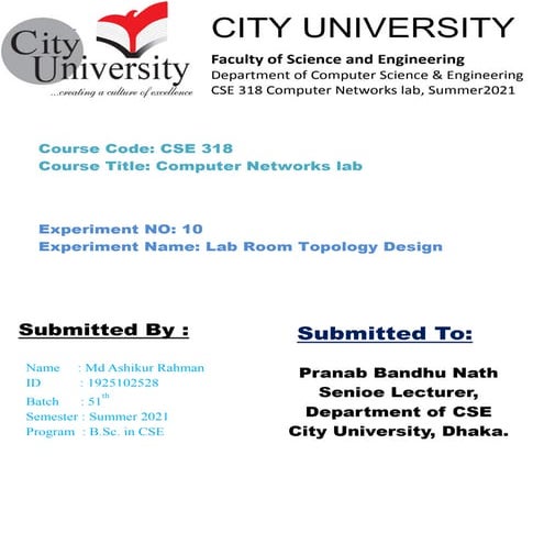 Lab room topology design