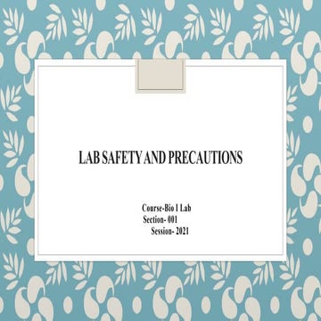 The Importance of Personal Protective Equipment (PPE) in Laboratory Safety
