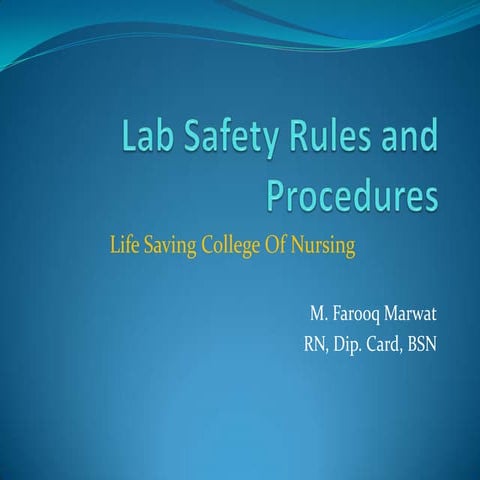 Lab saftey 