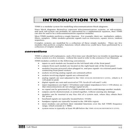 Lab sheet experiments | PDF
