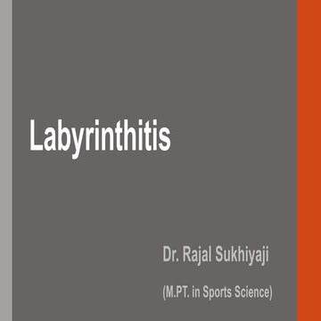 Labyrinthitis