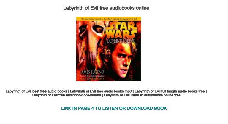 Labyrinth of Evil free audiobooks online