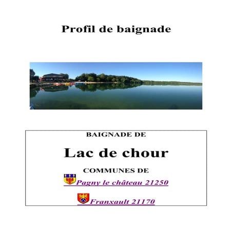 LAC-DE-CHOUR - By Fziachour Via.... Aire-sur-la-Lys. | PDF
