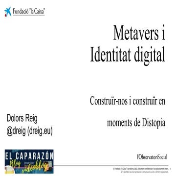 Identitat digital en època de metaversos