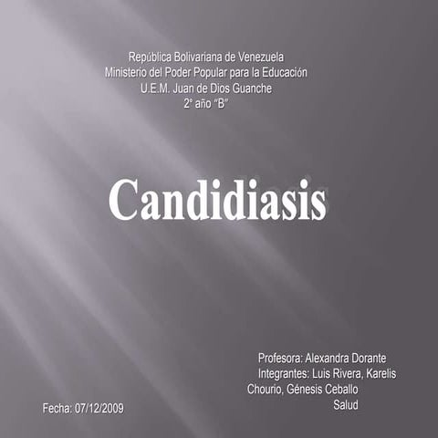 La Candidiasis