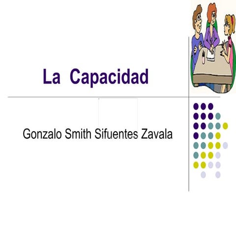 La  capacidad