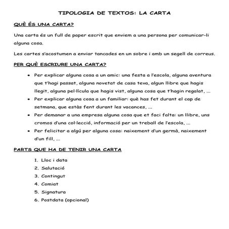 La carta