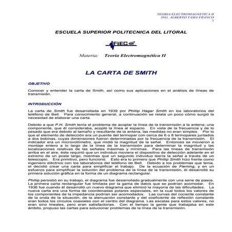 La Carta de Smith