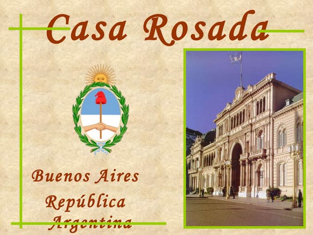 La Casa Rosada