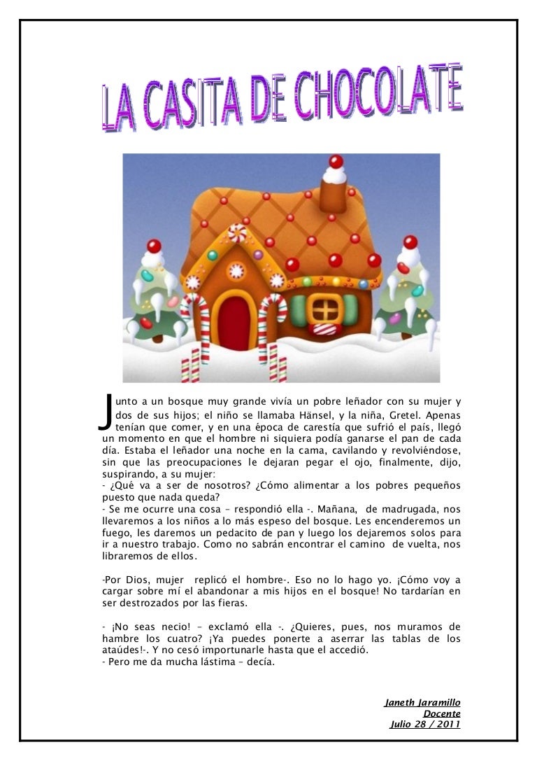 La casita de chocolate