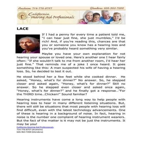 Hearing Aid Assessment What to Expect | PPTX