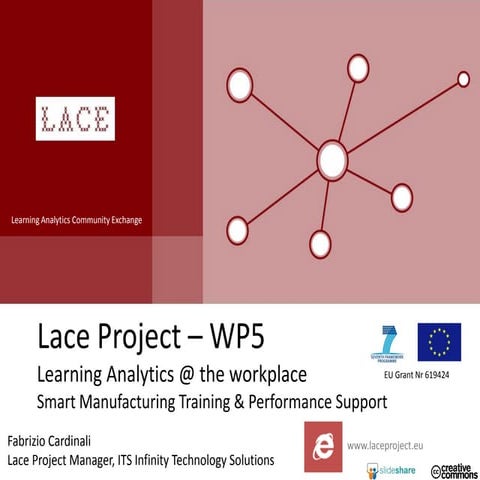LACE Project WP5 - Learning Analytics & Performance Support for Manufacturing...