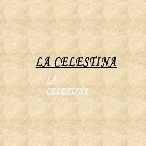 La Celestina