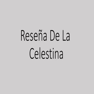 La celestina