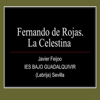 La celestina siglo xv