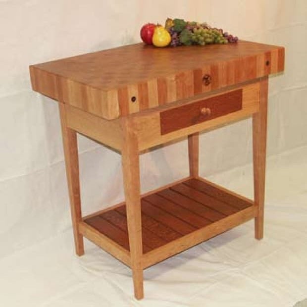 Shaker Style butcher block table | PDF
