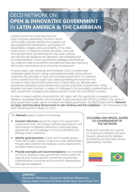 OECD Network on Open & Innovative Government in Latin America & The Caribbean