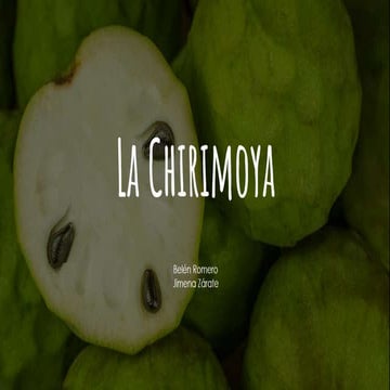 La chirimoya