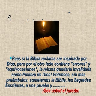 La Ciencia Y La Biblia